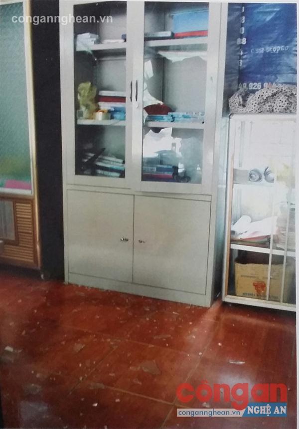 Một số tài sản bị các đối tượng đập phá