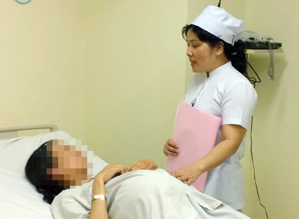 Chăm sóc thai phụ chờ sinh tại Bệnh viện Bà Rịa (ảnh minh họa).