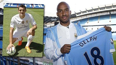 Kovacic và Delph trong ngày ra mắt đội bóng mới