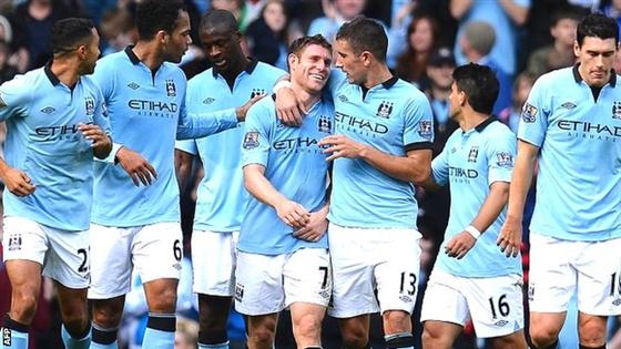 Man City toàn thắng