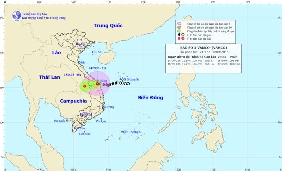 Ảnh; Trung tâm KTTV Trung ương
