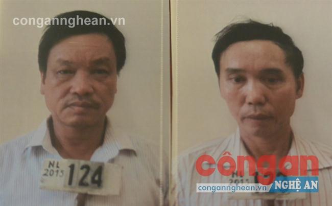 2 trong số các đối tượng vừa bị bắt giữ trong vụ án