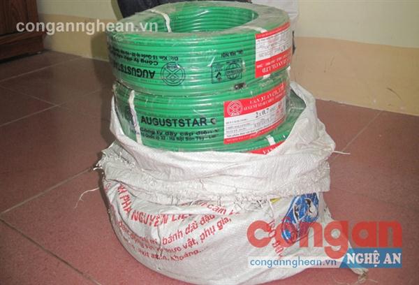 Tang vật thu được