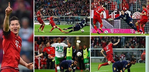 Lewandowski đi vào lịch sử Bundesliga sau chiến tích 