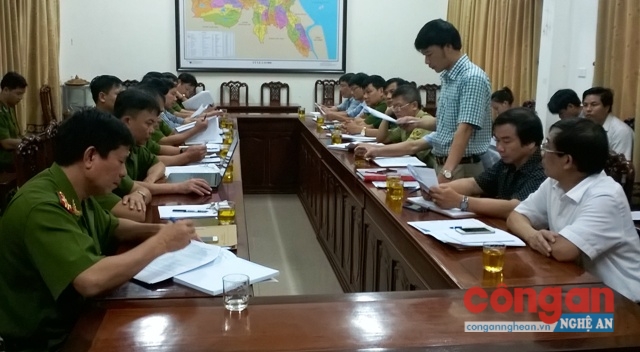 Đoàn liên ngành kiểm tra công tác PCCC tại Nghi Lộc
