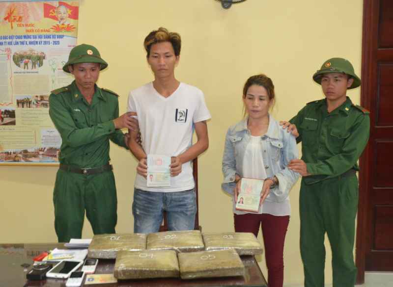 Các đối tượng và tang vật