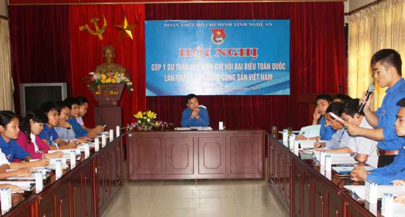 Tại buổi họp góp ý