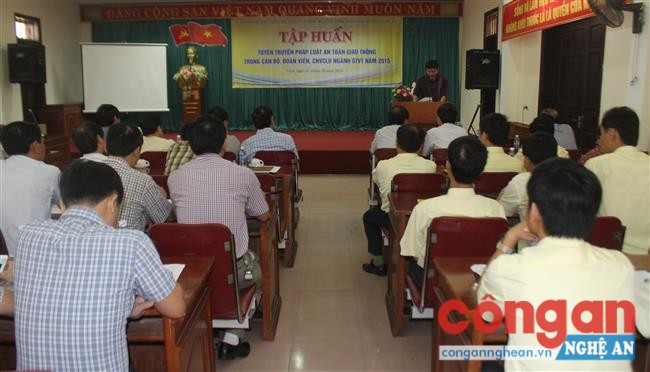 Toàn cảnh buổi tập huấn