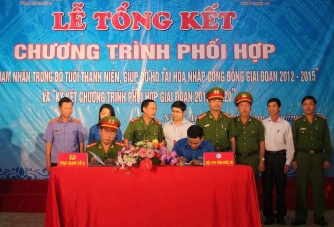 Ký kết chương trình phối hợp, giai đoạn 2015- 2020