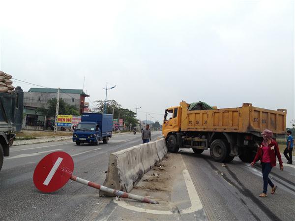 Hiện trường vụ tai nạn