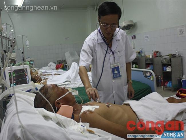  Các trường hợp bị TNGT được cấp cứu tại Khoa Hồi sức, Bệnh viện Hữu nghị đa khoa Nghệ An