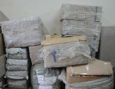 Vận chuyển, kinh doanh hàng hóa nhập lậu bị thu giữ (Ảnh minh họa)