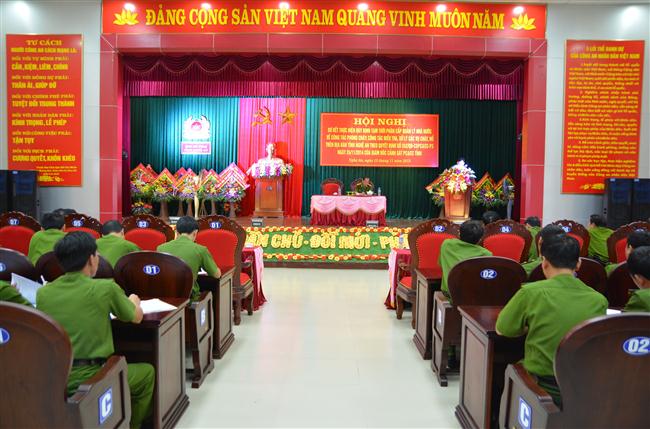 Tại hội nghị sơ kết