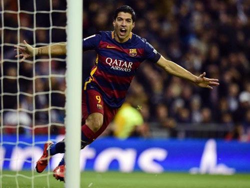 Suarez lập cú đúp
