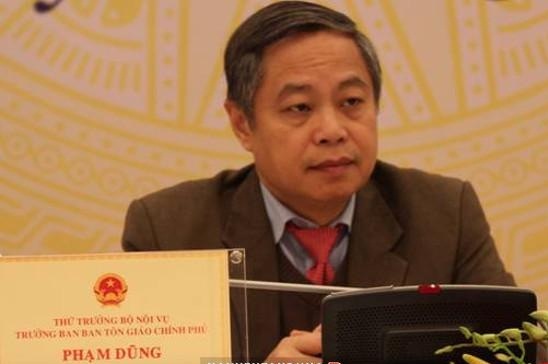 Thủ tướng Chính phủ điều động, bổ nhiệm ông Phạm Dũng, Thứ trưởng Bộ Nội vụ giữ chức Thứ trưởng Bộ Công an.