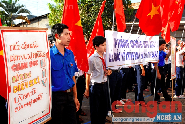 Công tác tuyên truyền đã góp phần nâng cao nhận thức của người dân trong phòng chống ma túy, HIV/AIDS