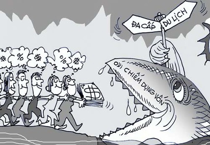 Người dân cần tỉnh táo trước những chiêu bài dụ dỗ, lôi kéo của các đối tượng bán hàng đa cấp - Tranh minh họa