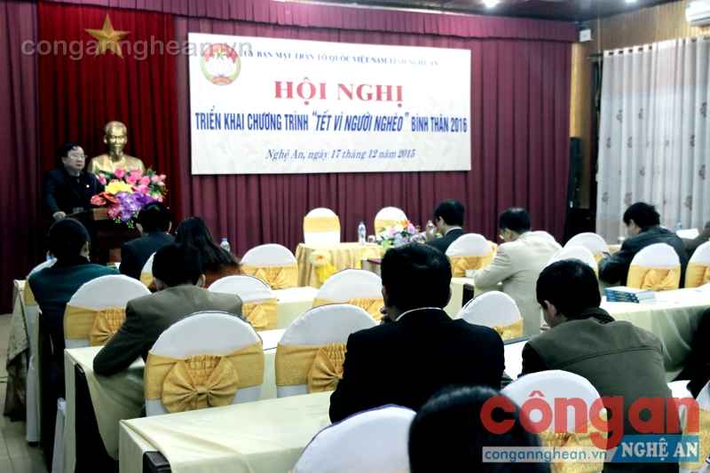 Tại hội nghị triển khai