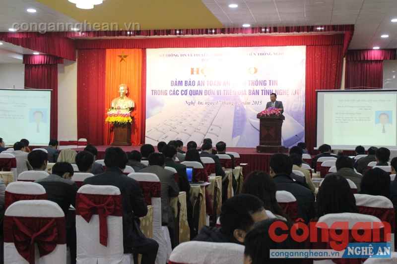 Hội thảo là dịp để các cơ quan, đơn vị trao đổi kinh nghiệm đảm bảo an toàn, an ninh thông tin