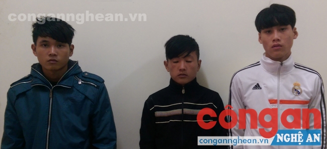  Các đối tượng vụ trộm tài sản