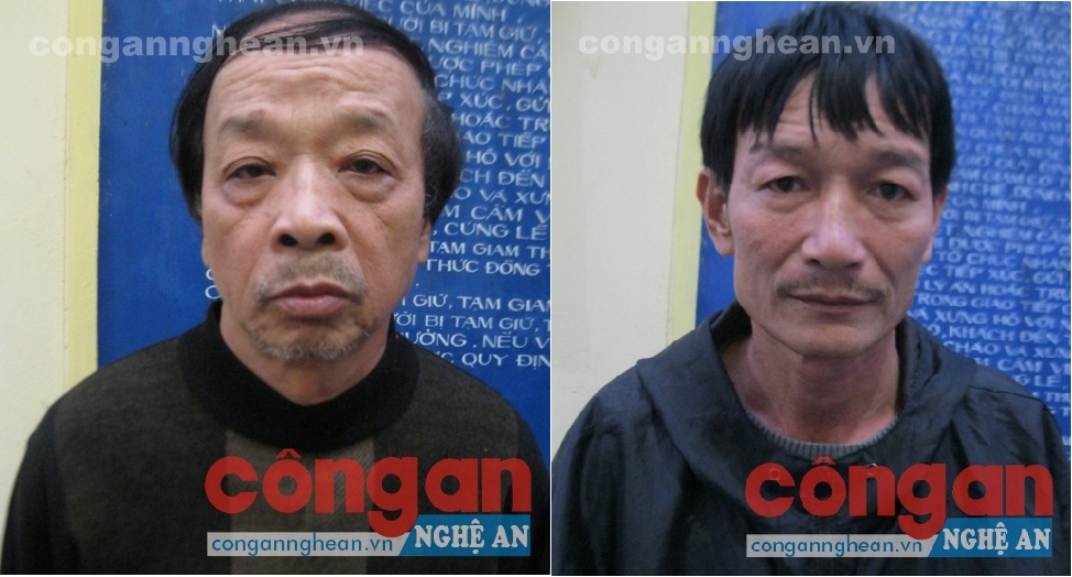  2 đối tượng Nguyễn Ngọc Hậu và Cao Tấn Dung