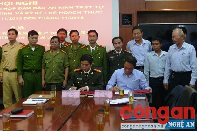 Công an tỉnh Hà Tĩnh và FHS ký kết quy chế phối hợp đảm bảo ANTT