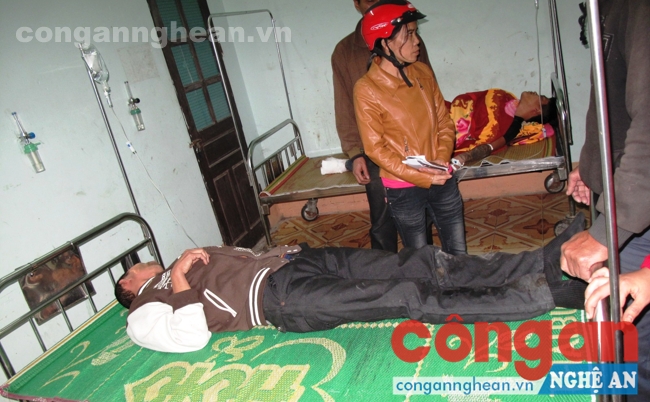 Nạn nhân được cấp cứu tại bệnh viện