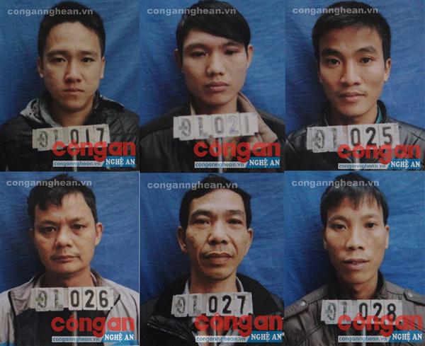 Một số đối tượng bị khởi tố trong Chuyên án