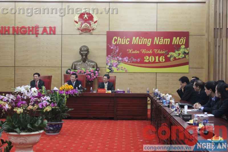 Chủ tịch nước làm việc với tỉnh Nghệ An