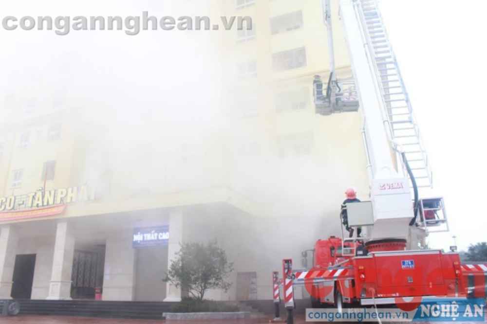 Phương án chữa cháy ở khu nhà cao tầng được quan tâm