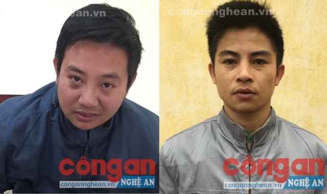 Các đối tượng bị bắt