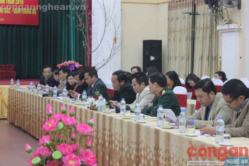 Đại diện các cơ quan báo chí tham dự