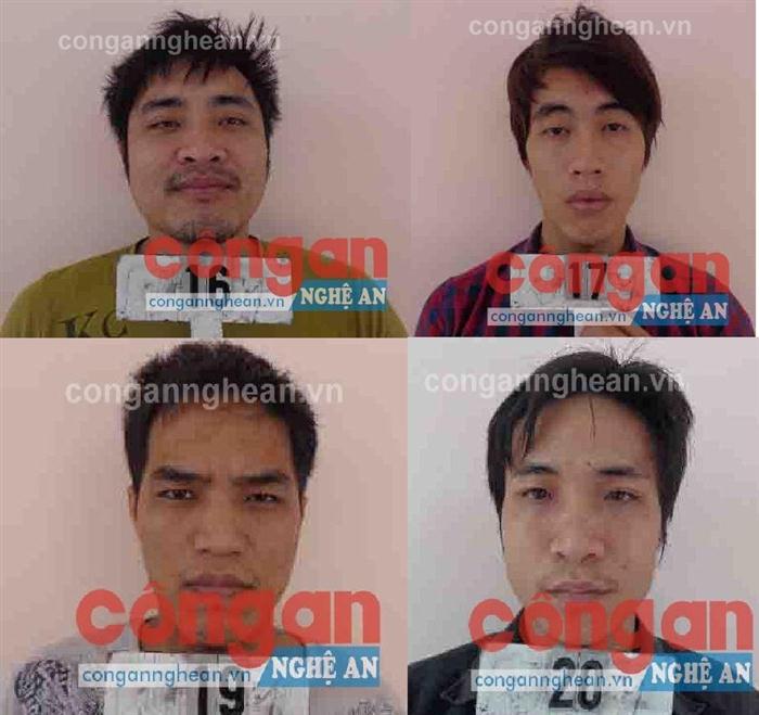 Một số đối tượng trộm cắp tài sản bị bắt giữ
