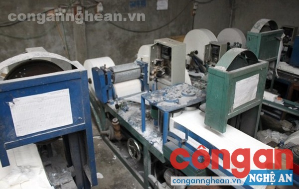Dây chuyền sản xuất hàng giả được niêm phong