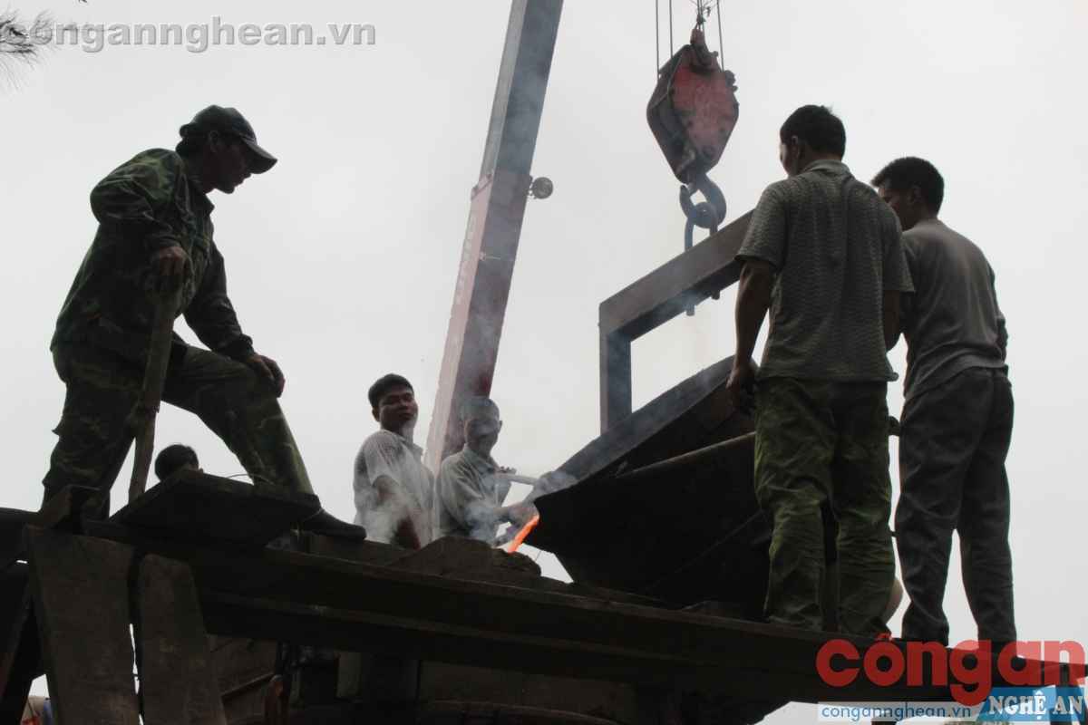 Gần 2 tấn đồng để đúc Đại hồng chung và trống đồng