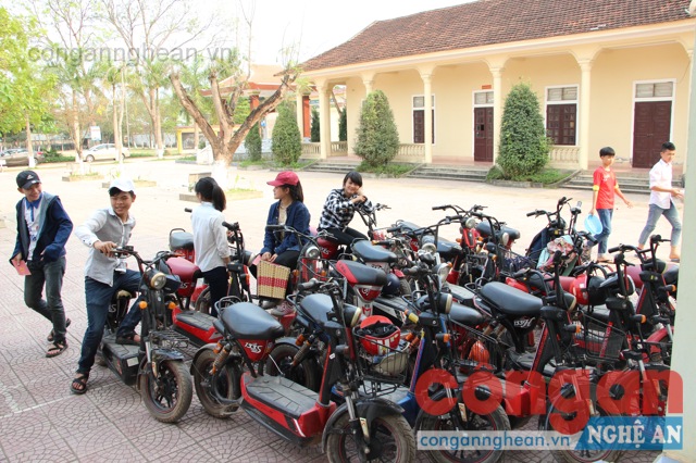 Số xe đã được lập xong hồ sơ, chờ ngày cấp biển số