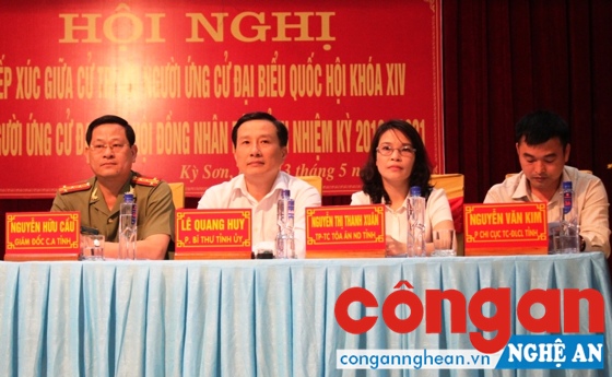 Các ứng cử viên Đại biểu Quốc hội tại Hội nghị