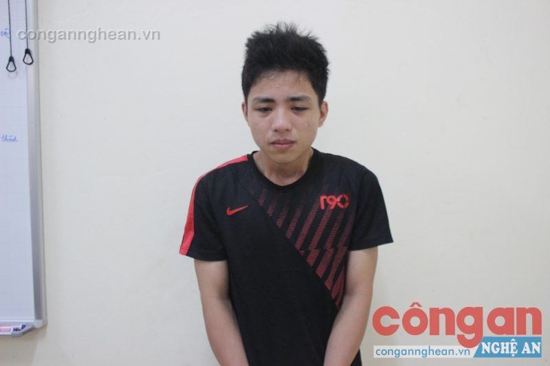 Đối tượng Võ Văn Hùng tại Cơ quan Công an