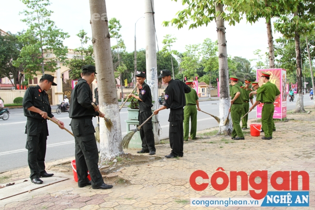Ra quân don j vệ sinh môi trường