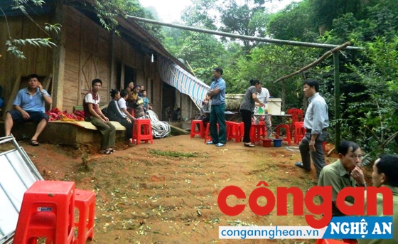 Ngôi nhà, nơi xảy ra vụ việc