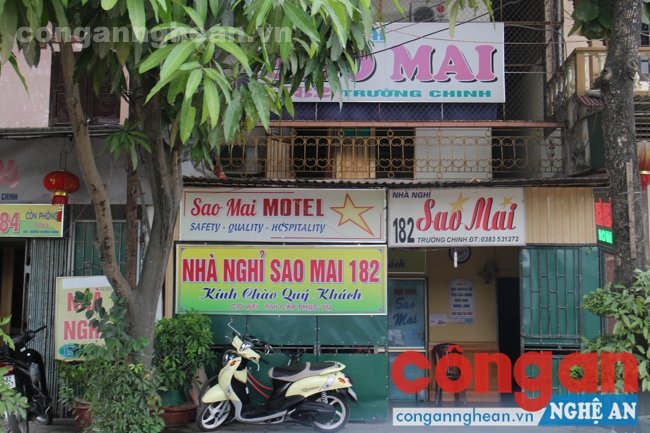Hiện trường nơi xảy ra vụ việc.