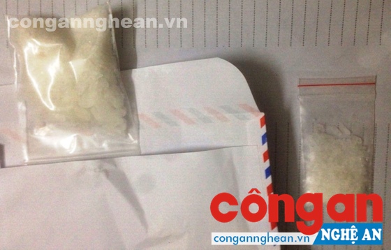 Số ma túy bị thu giữ.