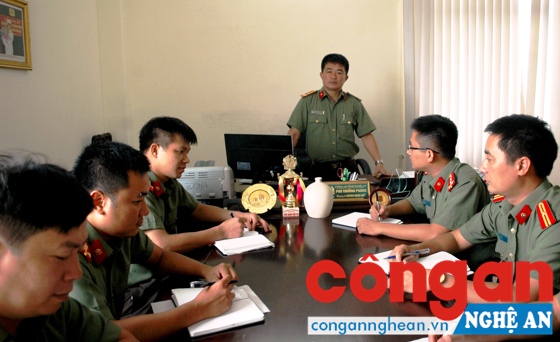 Phòng Bảo vệ Chính trị triển khai kế hoạch công tác trước khi xuống cơ sở