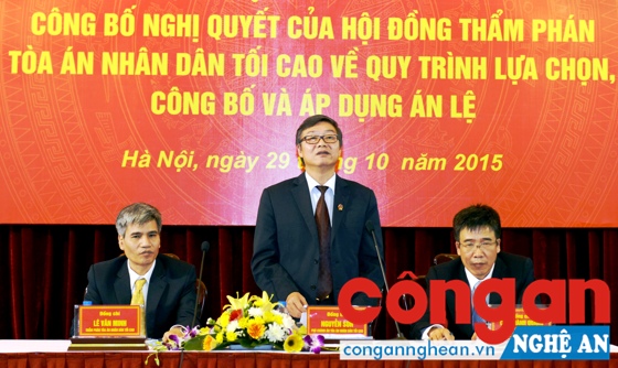 Công bố áp dụng án lệ của TAND tối cao (tháng 10/2015)