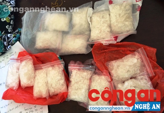 Tang vật trong Chuyên án.
