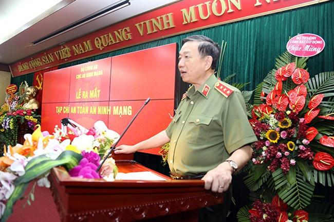Bộ trưởng Tô Lâm phát biểu tại buổi Lễ.