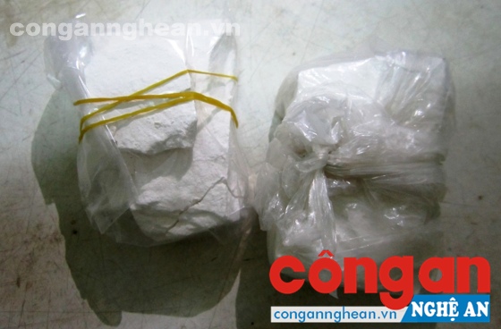 Tang vật vụ án.