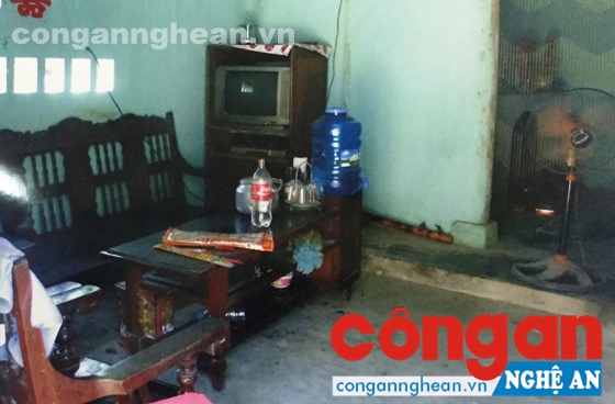 Hiện trường vụ án mạng.