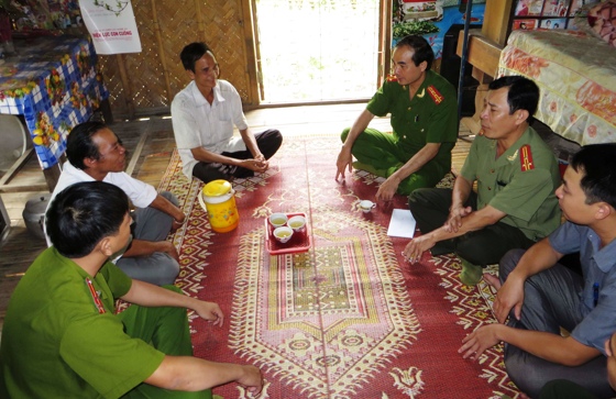  Công an Nghệ An luôn gần dân để giải quyết những vụ việc liên quan đến ANTT từ cơ sở
