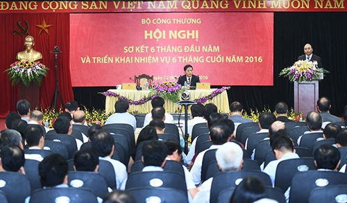 Thủ tướng kêu gọi Bộ Công Thương làm việc với tinh thần khởi nghiệp